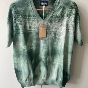 Replay 1981 Men’s V-Neck sweater (Short sleeve), XXL